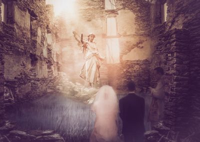 Annunciation - Photo Composition by Rose Anderson